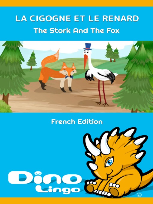 Cover image for LA CIGOGNE ET LE RENARD / The Stork And The Fox